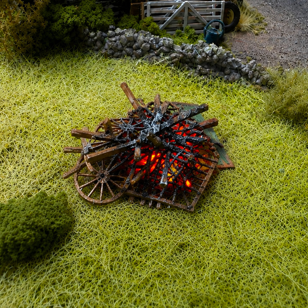 AX021-120 Bonfire Kit With Flickering LED Fire Effect TT:120