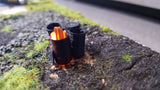 AX026-OO Barrel Fire/Incinerator With Flickering LED Illumination OO/4mm/1:76