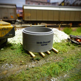 AX053-OO 8ft Pre-Cast Concrete Drain Pipes Lorry/Wagon Load (Pack of 3) OO/4mm/1:76