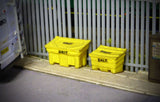 AX056-N 3D Printed Grit Bin/Salt Box (Pack of 4) N/2mm/1:148