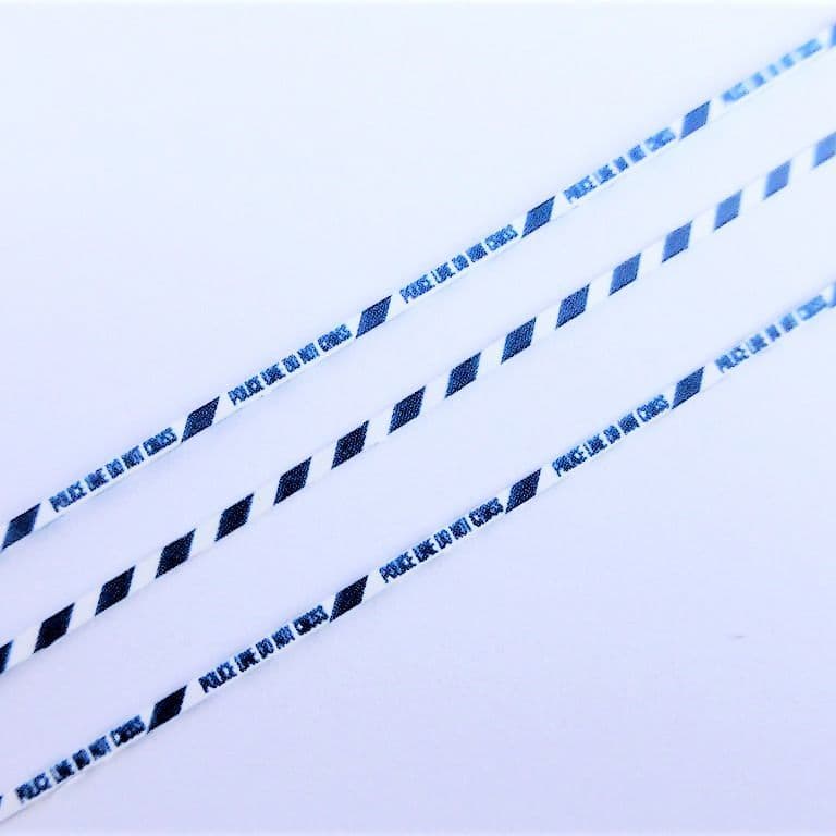 AX081-OO Police Line Do Not Cross Warning Tape (Pack of 60) OO/4mm/1:76