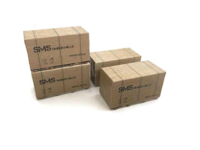 AX144-OO Stacked Plywood Lorry / Wagon Loads (Pack of 4) - OO/4mm/1:76