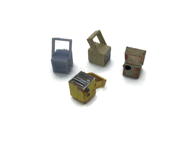 AX156-OO Factory Space Heaters (Pack of 3) OO/4mm/1:76