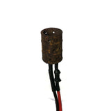 AX163-O Rusty Brazier / Barrel Fire / Incinerator With Flickering LED Illumination - O/7mm/1:43