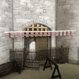 AX180-N Union Jack Bunting - Straight (Pack of 10) - N/2mm/1:148