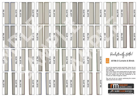 AX186-O Curtains & Blinds - O/7mm/1:43