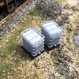 AX343-OO 640L IBC Tanks / Containers (Filled)  (Pack of 4) OO/4mm/1:76