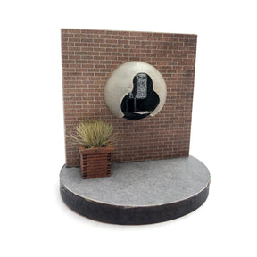 AX365-OO 1980s/90s Payphone With Acoustic Hood (Pack of 3) OO/4mm/1:76