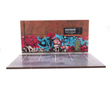 Backstreet Car Park Diecast Diorama Display Base - Choice Of Scales