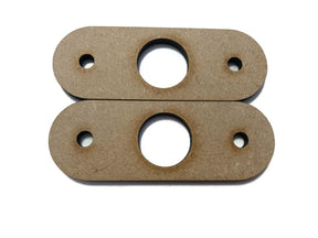 Baseboard Spacers (For Programming Tracks & Photo-Planks)