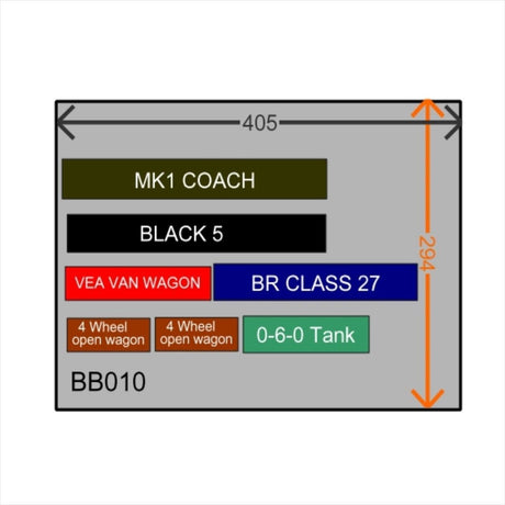 BB010 Diorama Baseboard Large Double Ended
