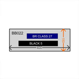 BB022 Twin Track Photo Plank/Fiddle Yard/DCC Programming Track Baseboard (400x150mm)