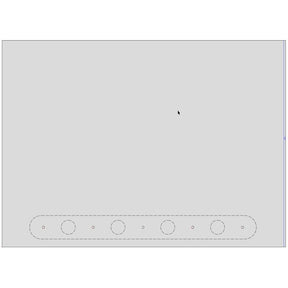 BB030-F Modular Baseboard Large Backscene Board