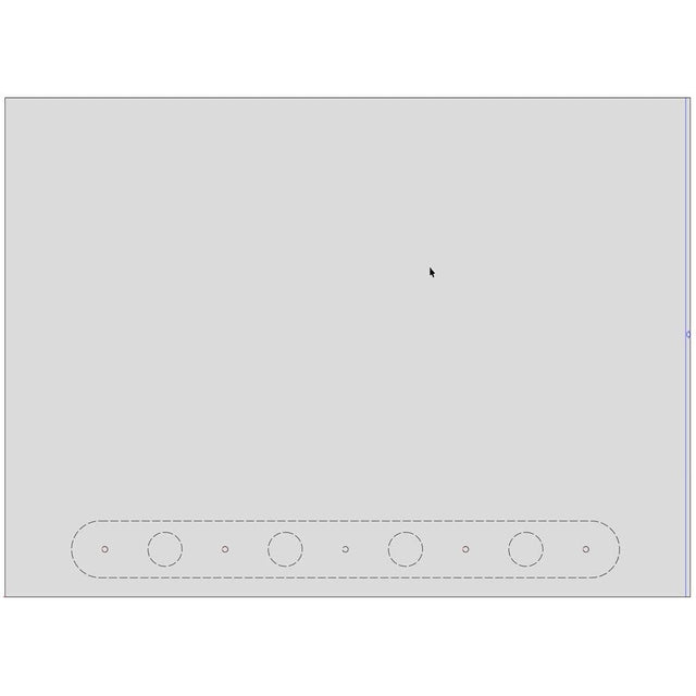 BB030-F Modular Baseboard Large Backscene Board