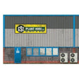 BX007-OO Industrial Unit Side Wall Backscene Elements OO/4mm/1:76