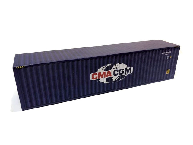 CT001-OO CMA CGM 40ft Container Card Kit (Pack of 2) - OO/4mm/1:76