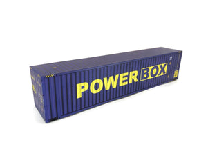 CT004-OO Powercube 45ft HiCube Shipping Container Card Kit (Pack of 2) - OO/4mm/1:76