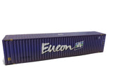 CT006-OO Eucon 45ft HiCube Shipping Container Card Kit (Pack of 2) - OO/4mm/1:76