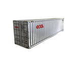 CT007-OO 40ft OOCL Container Card Kit (Pack of 2) - OO/4mm/1:76