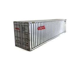 CT007-OO 40ft OOCL Container Card Kit (Pack of 2) - OO/4mm/1:76