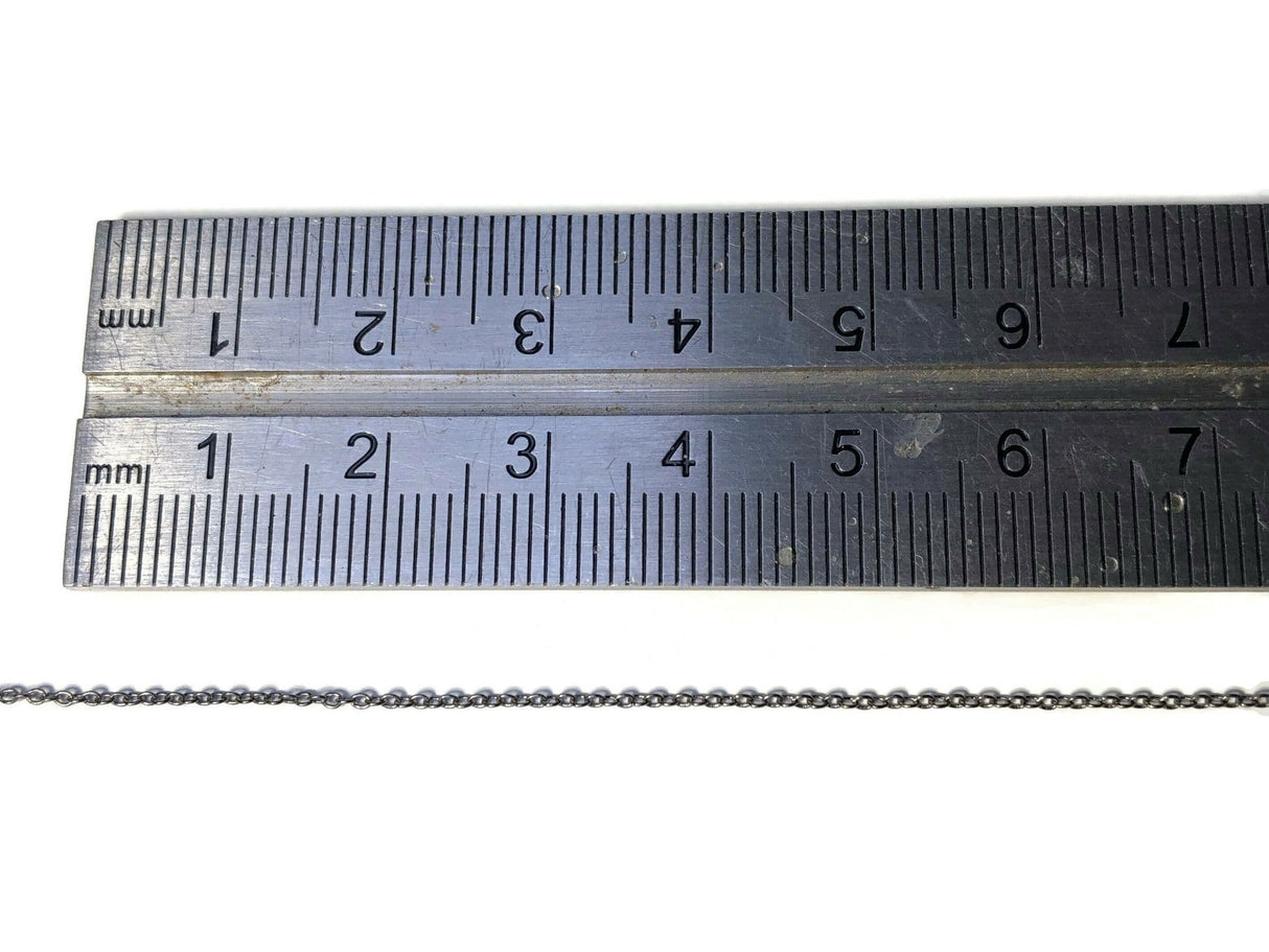 CX006 Ultra Fine Gun Metal Grey Chain (40 links per inch) For OO/O/N