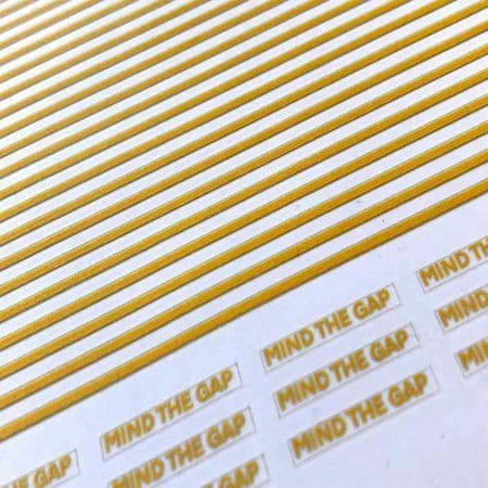 DC022-OO Modern Platform Markings & Mind The Gap Decals OO/4mm/1:76