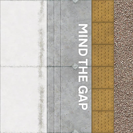 DC040-OO Mind The Gap - Modern Image Platform Decals - OO/4mm/1:76