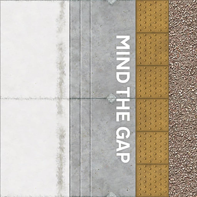 DC040-OO Mind The Gap - Modern Image Platform Decals - OO/4mm/1:76