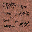 DC041-OO Assorted Graffiti Tag Decals OO/4mm/1:76