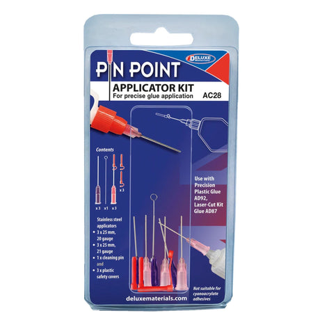 Deluxe Materials AC-28 Pin Point Applicator Kit (Pack of 10)