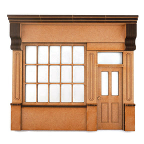 Dolls House LX465-12 Period Shop Front With  Door - 1:12