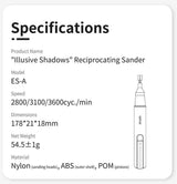 DS035 Dspiae ES-A "Illusive Shadows" Reciprocating Sander