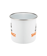 Enamel Mug 10oz Keep On Shunting - Peckett