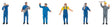FA151640 Faller Industrial Mechanics  (Pack of 6) - HO/OO