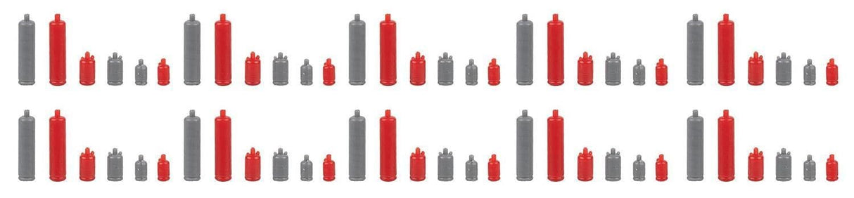 FA180863 FALLER Gas Cylinders (Pack of 60) - HO/OO SCALE