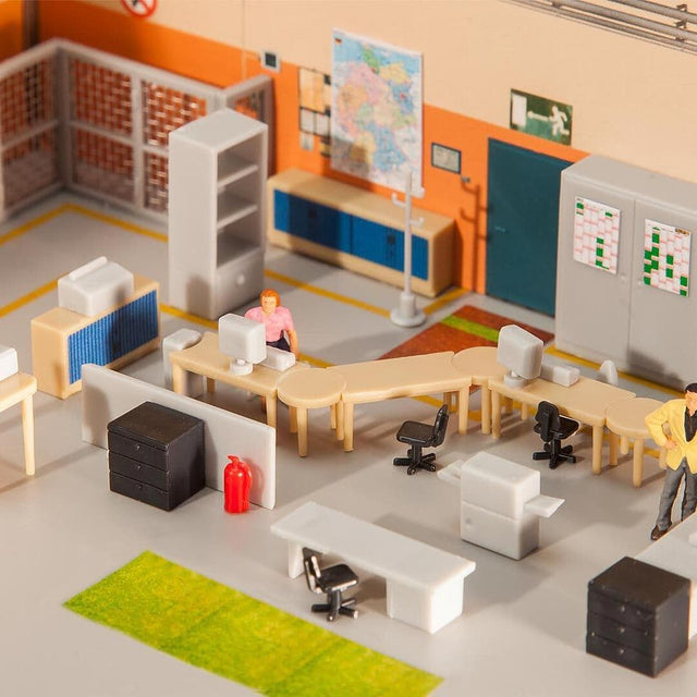 Faller 180454 Office Furniture Accessory Kit OO/HO