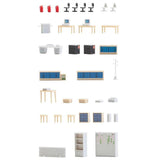 Faller 180454 Office Furniture Accessory Kit OO/HO