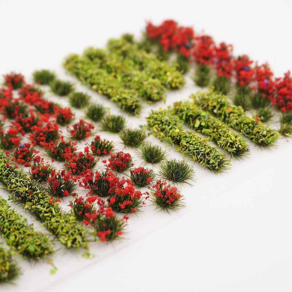 FB026 Red Flower & Hedge Mix