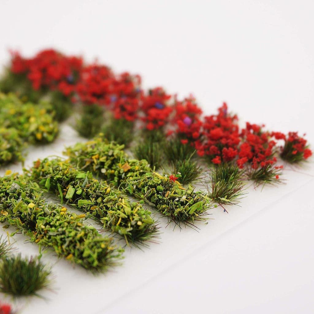 FB026 Red Flower & Hedge Mix