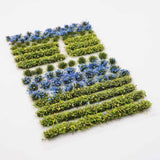 FB027 Blue Flower & Hedge Mix