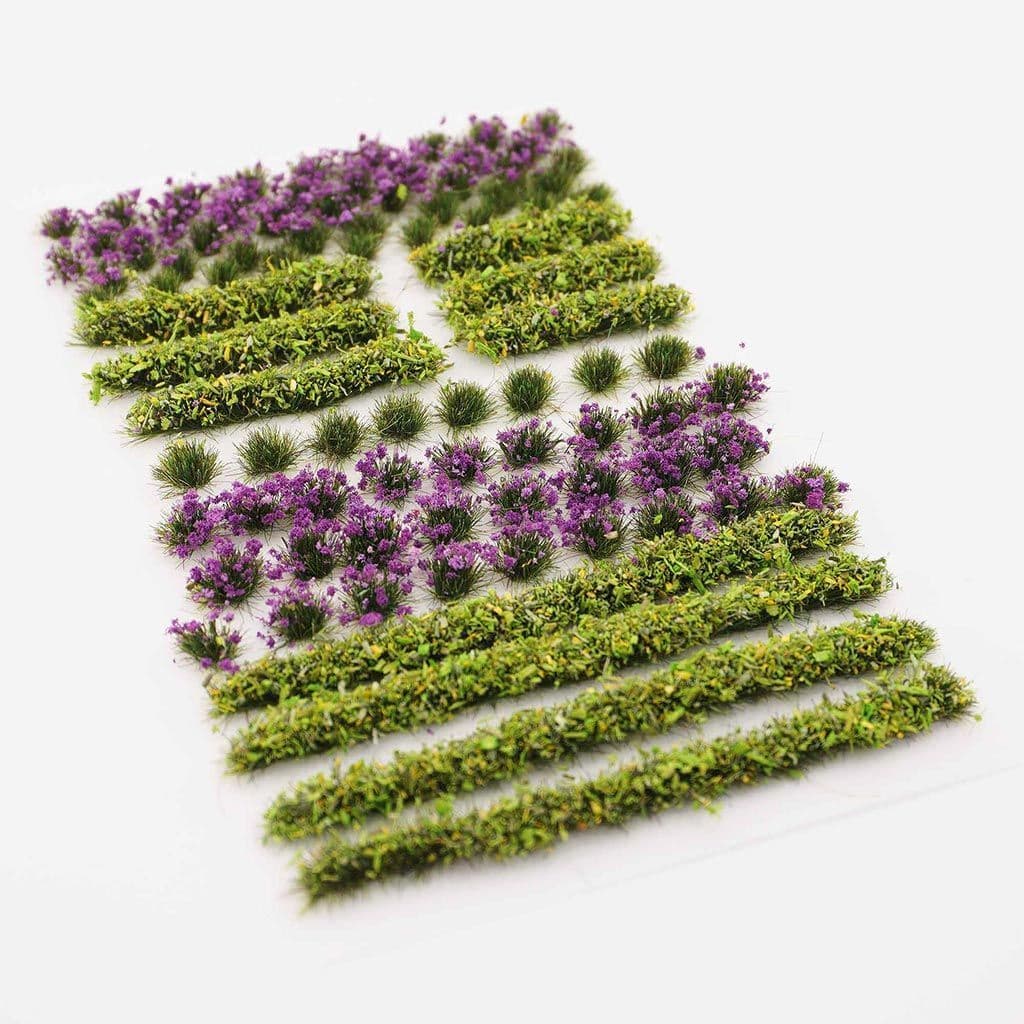 FB028 Purple Flower & Hedge Mix