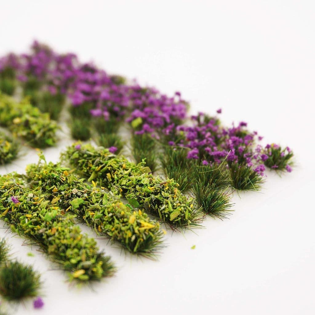 FB028 Purple Flower & Hedge Mix