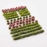 FB029 Pink Flower & Hedge Mix