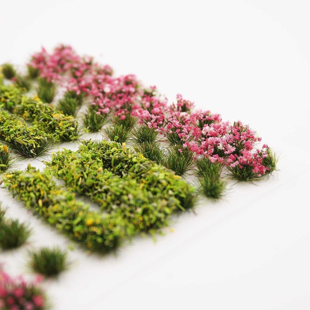 FB029 Pink Flower & Hedge Mix