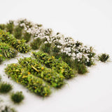 FB030 White Flower & Hedge Mix