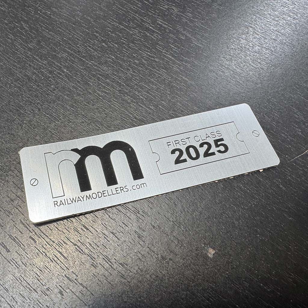 First Class Layout Plaque 2025