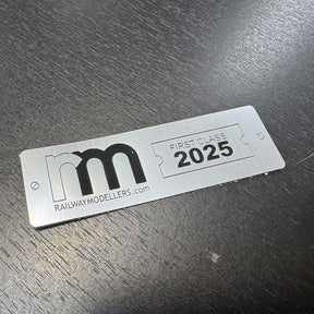 First Class Layout Plaque 2025