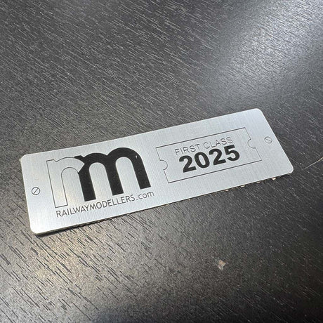 First Class Layout Plaque 2025