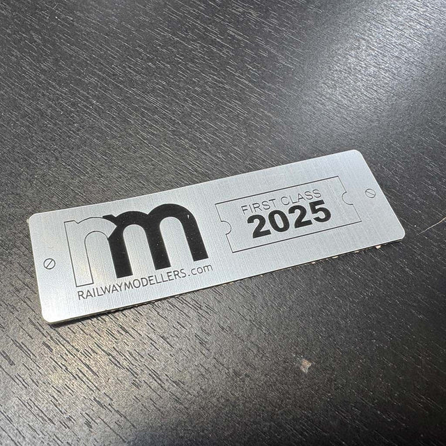 First Class Layout Plaque 2025