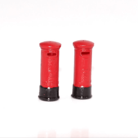 Gaugemaster GM462 Post Boxes (Pack of 2) - OO/4mm/1:76